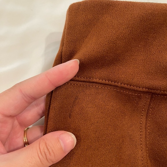 Suede pants/leggings - Picture 2 of 3